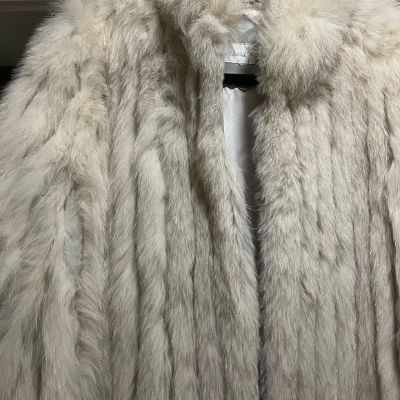 HP❤️Vintage blue fox coat - Picture 3 of 11